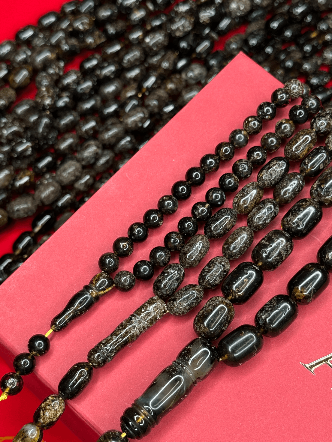 Black Amber Rosary 1